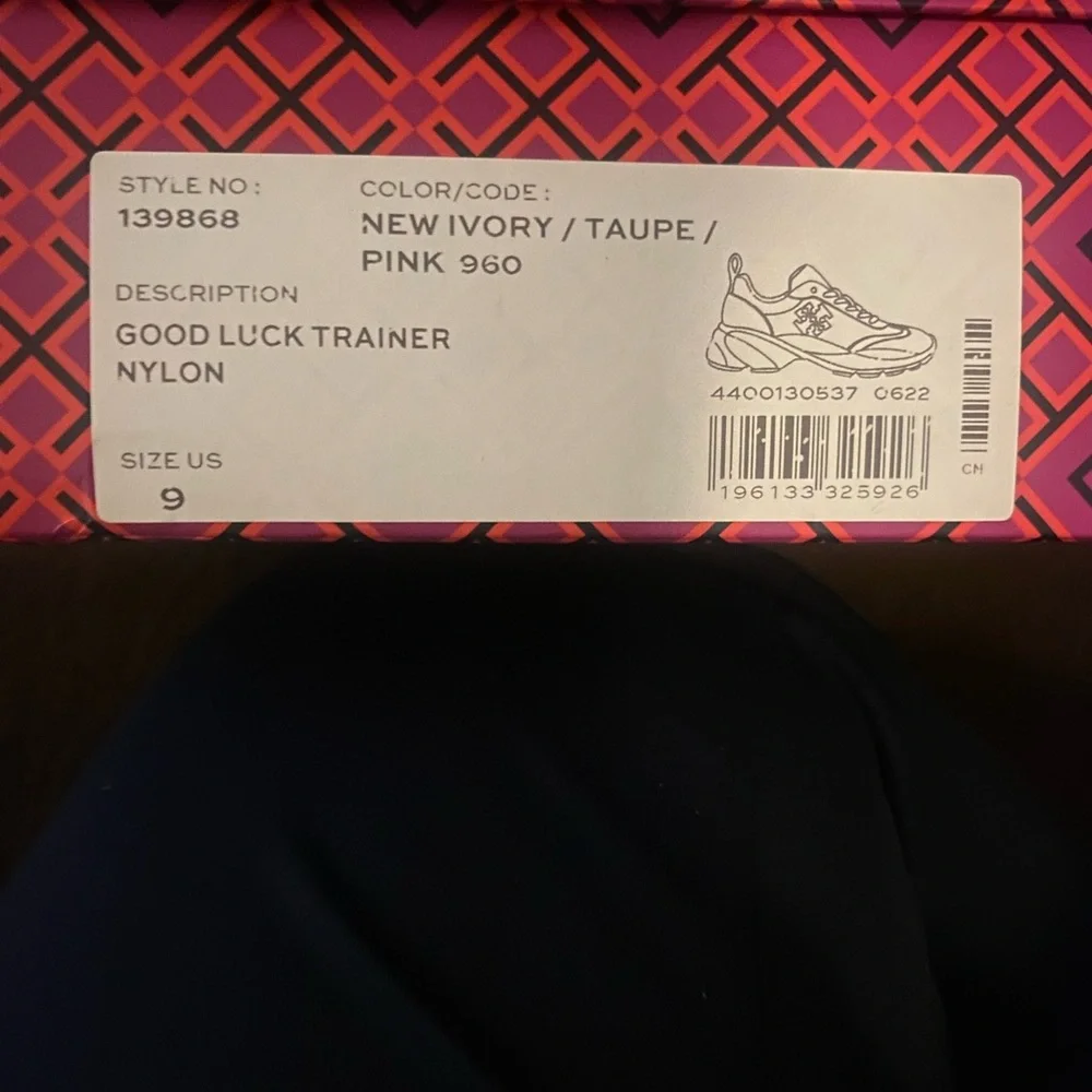 Tory Burch Good Luck Trainer women’s sneakers size 9 - Picture 9 of 9
